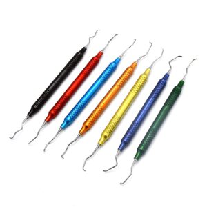 Gracey Curette Multicolor Scaler – Periodontal Cleaning Instrument