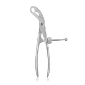 Orthopedic Bone Forceps with Auto-Centering Grip