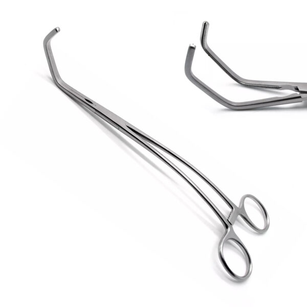 Satinsky DeBakey Atraumatic Tangential Clamp: Advanced Vascular Clamping Solution - Image 1