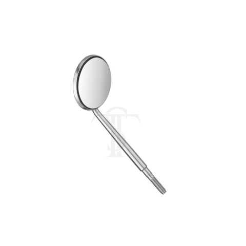 Untitled (640 x 640 px) (33) Dental Mouth Mirror Head – Rhodium Front Surface - Image 1